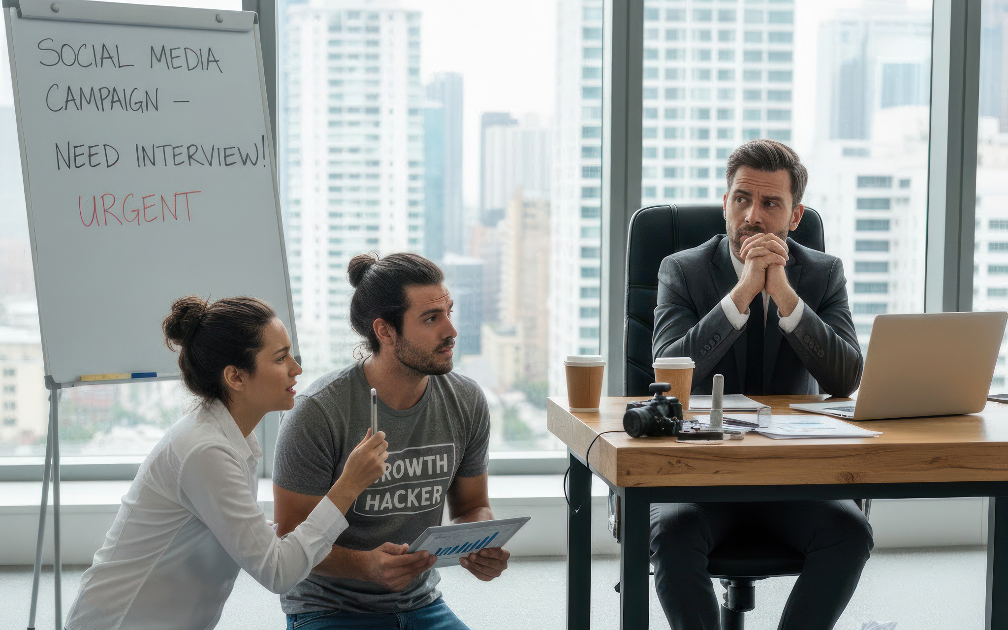 Getting executive on video