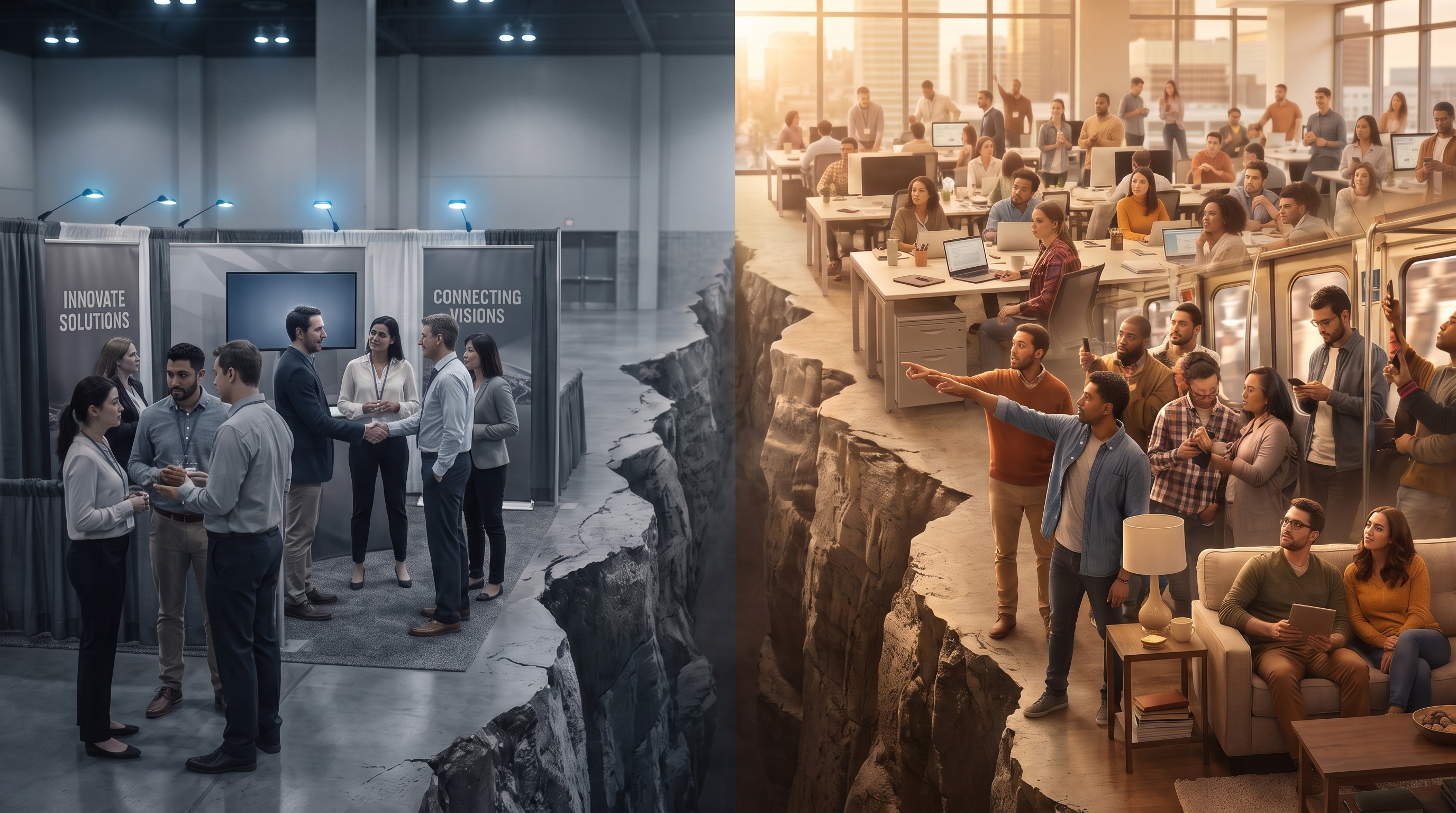 The Trade Show Attention Gap